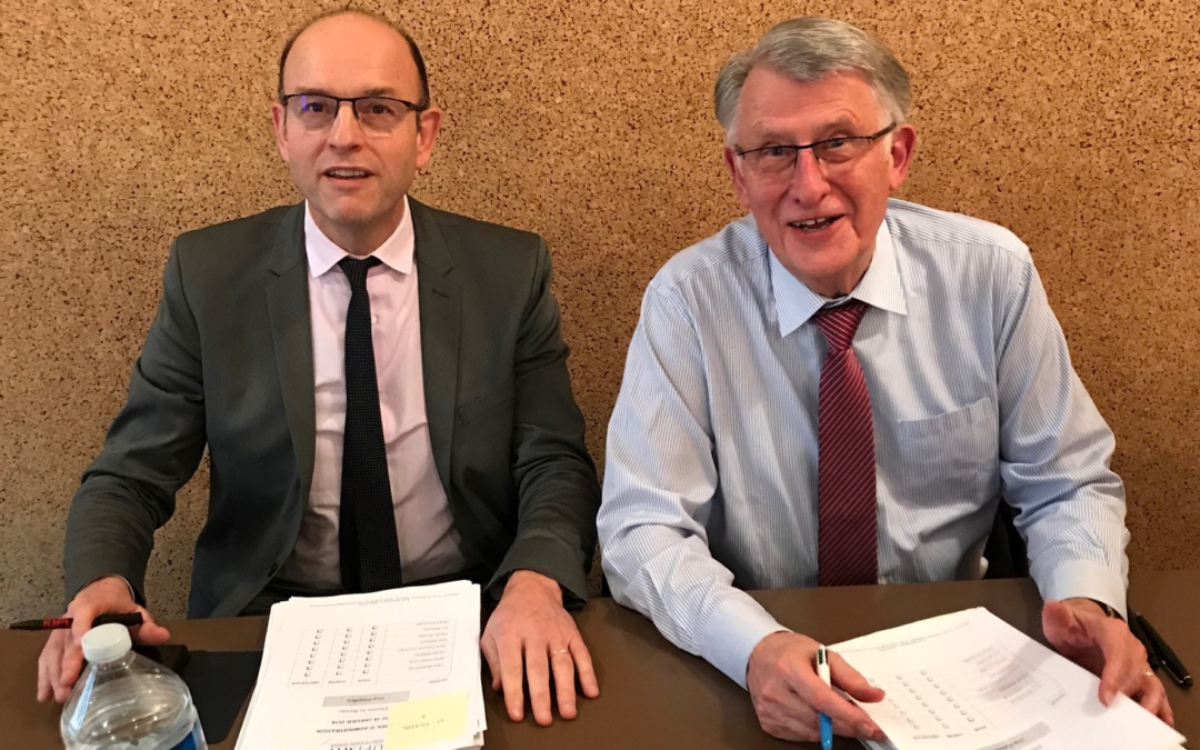 Election des Co-Présidents de l’UFIMH le 18 janvier 2018 : Messieurs Freddy MARCY et Marc PRADAL