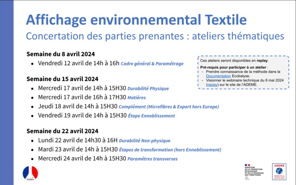 Christophe Béchu lance la concertation des parties prenantes autour de la méthode de calcul de l’affichage environnemental des vêtements